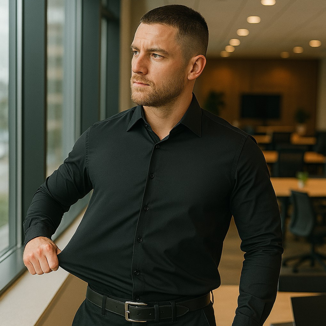 Vinny | Ultra-elastische Herenblouse
