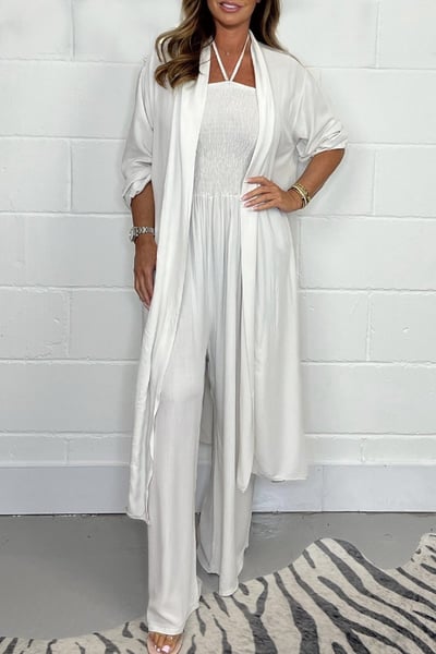 Nova – Chic jumpsuit met luchtige kimono