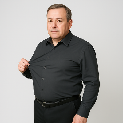 Vinny | Ultra-elastische Herenblouse