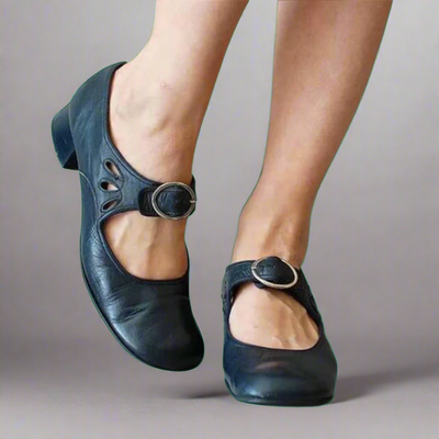 Denise |  Leren Sandalen met Comfortabele Zool