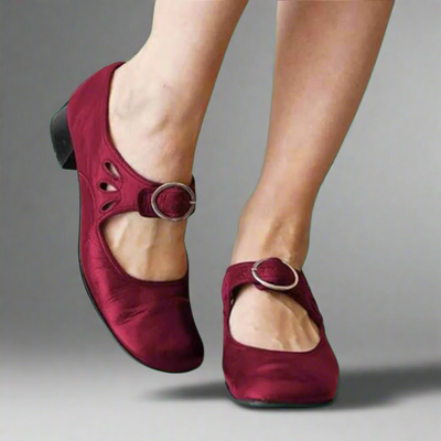 Denise |  Leren Sandalen met Comfortabele Zool