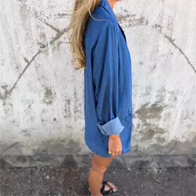Sascha | Denim Blouse