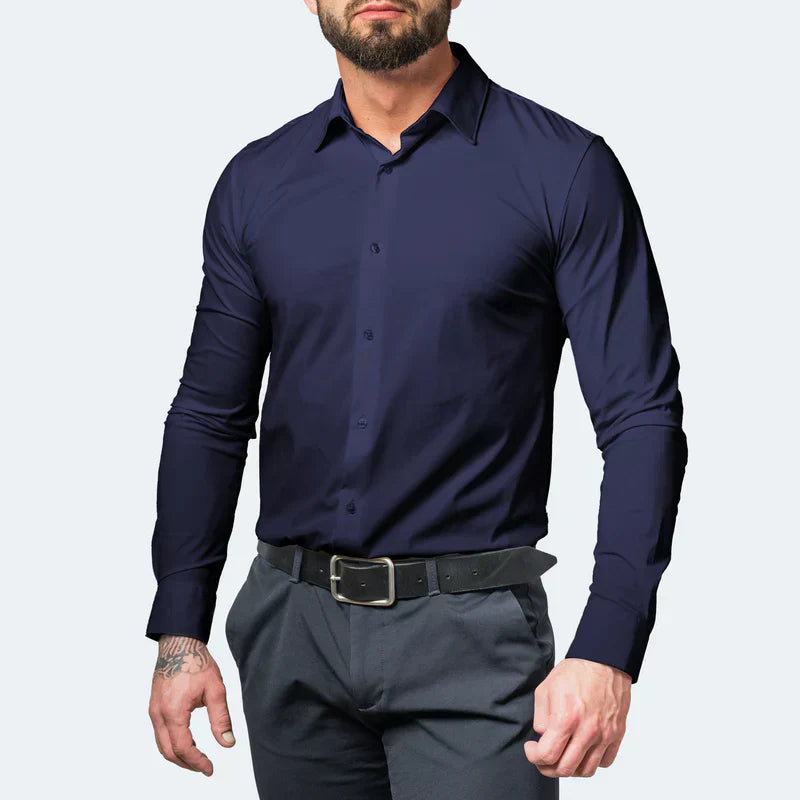 Vinny | Ultra-elastische Herenblouse