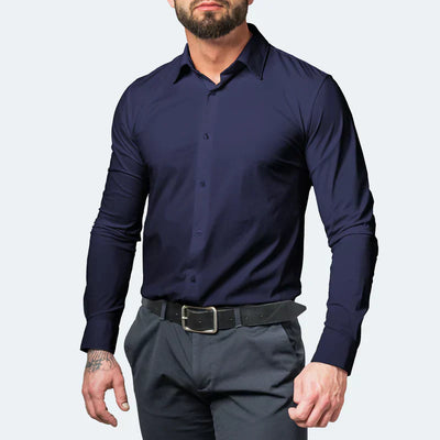 Vinny | Ultra-elastische Herenblouse