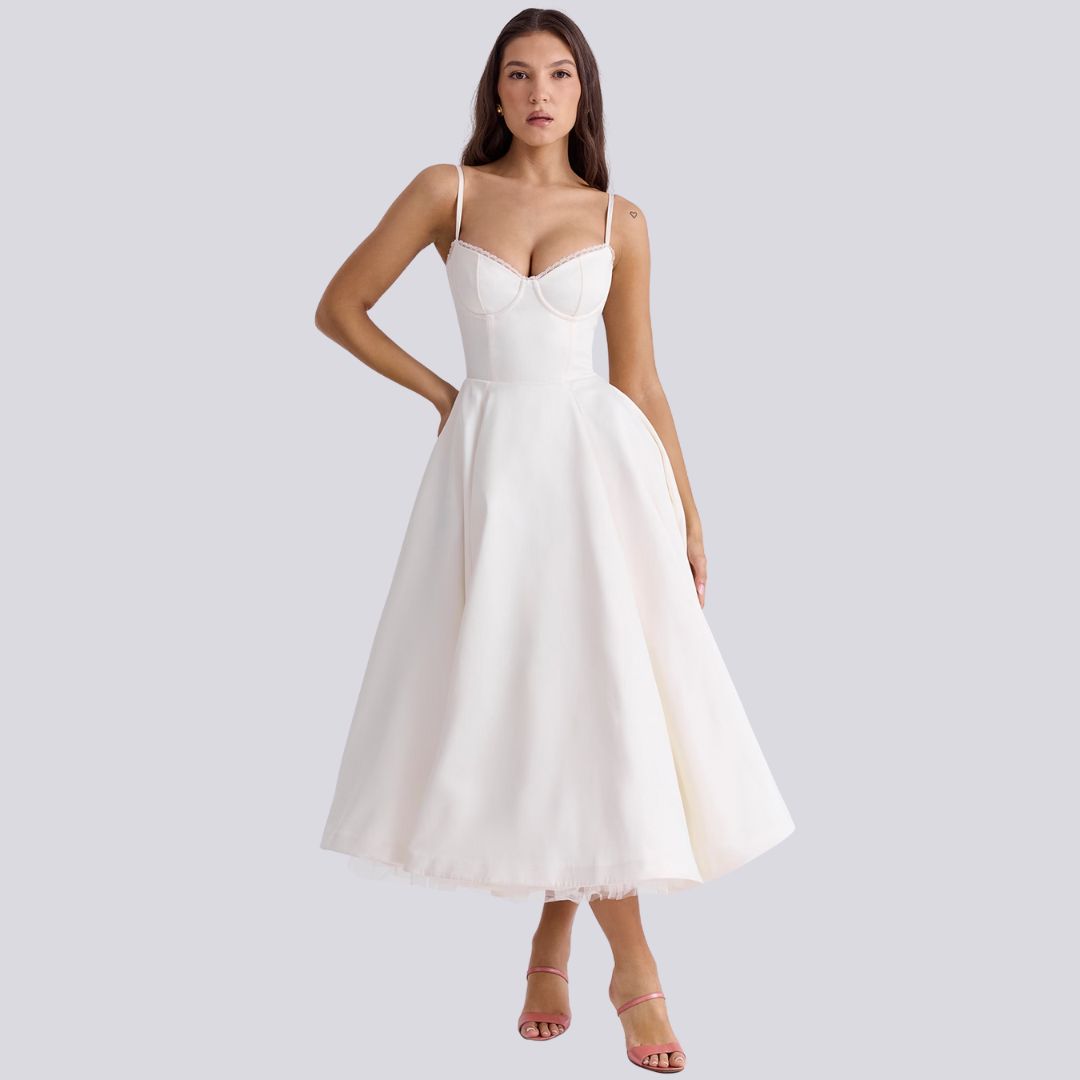Rosa | Elegante Maxijurk