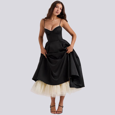 Rosa | Elegante Maxijurk