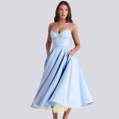 Rosa | Elegante Maxijurk