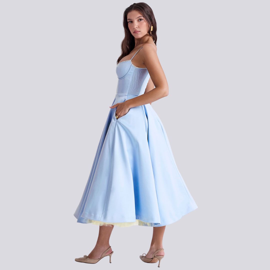 Rosa | Elegante Maxijurk