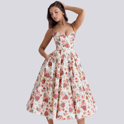 Rosa | Elegante Maxijurk