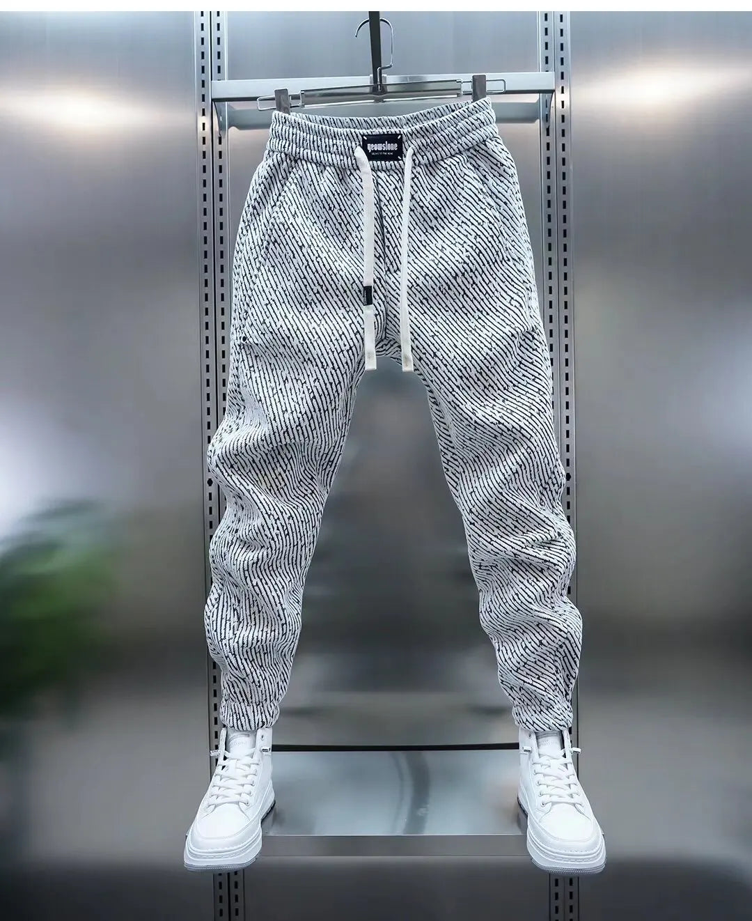 Timo – Casual broek met stijlvol patroon