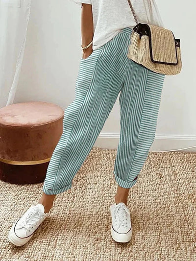 Lio | Gestreepte Pantalon