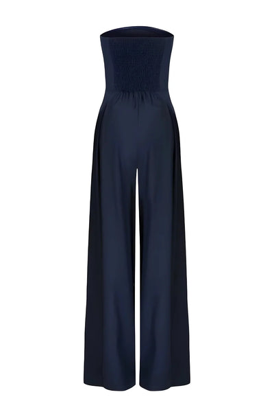 Elena – Elegante Strapless Jumpsuit