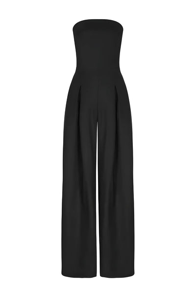 Elena – Elegante Strapless Jumpsuit