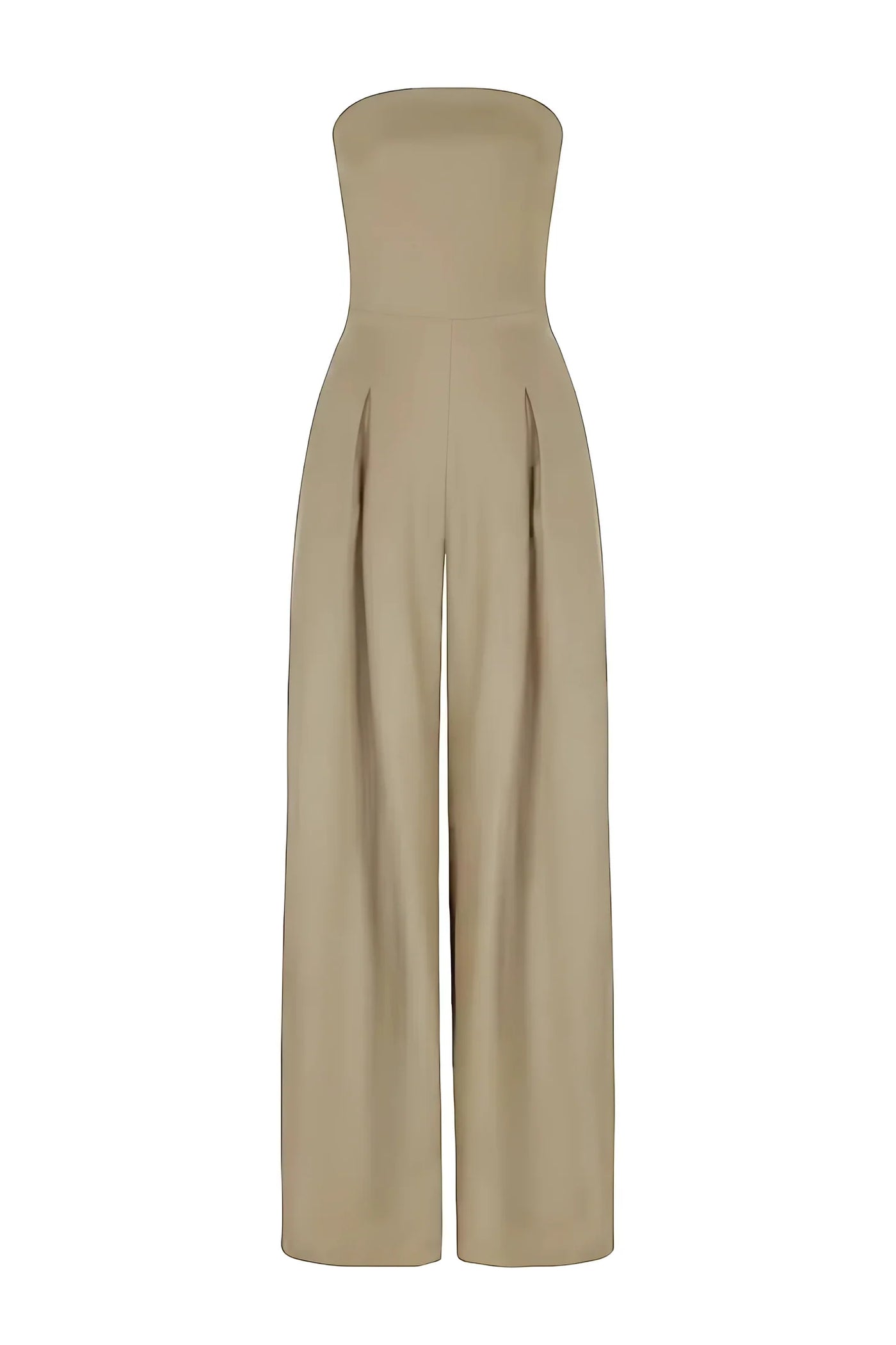 Elena – Elegante Strapless Jumpsuit