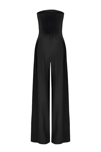 Elena – Elegante Strapless Jumpsuit