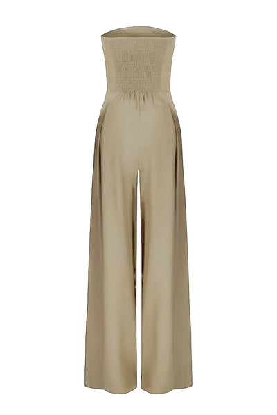 Elena – Elegante Strapless Jumpsuit