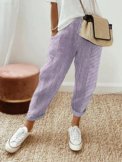 Lio | Gestreepte Pantalon