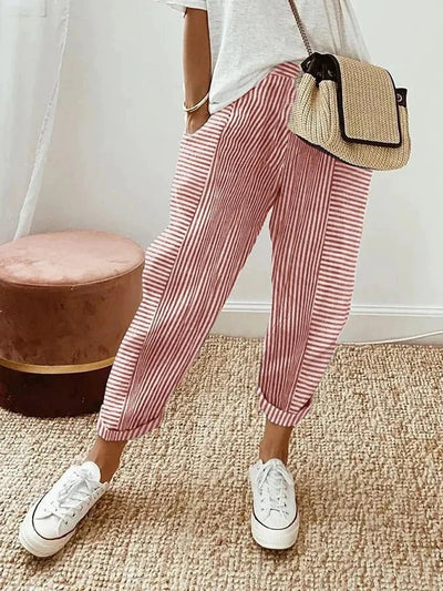 Lio | Gestreepte Pantalon